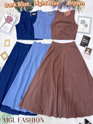 绝美新款上架 Rm129 SML BL Couture 时尚个性百搭休闲牛仔套装 121634