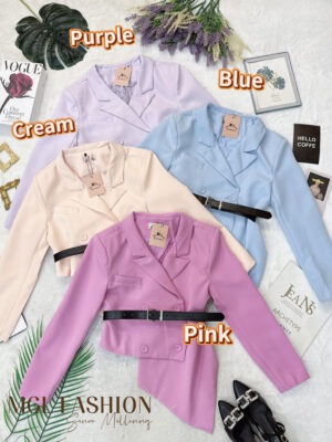 绝美新款上架Rm79 SML BL Couture 时尚气质百搭西装上衣 111075