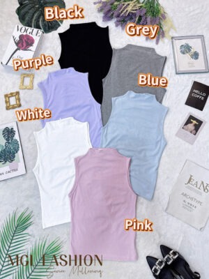 绝美新款上架Rm35 -Rm3=Rm32 Jamae 时尚百搭休闲棉质高领上衣 99130