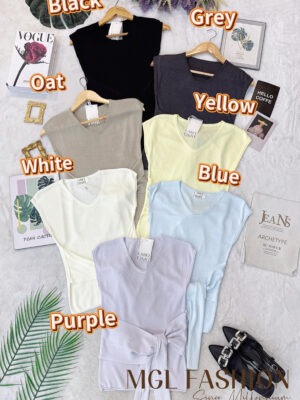 超值大促销Rm47 Now Rm29 Label 8 时尚百搭简约编织上衣 32117