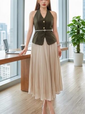 绝美新款上架Rm59 -Rm3= Rm56 SML Seven 时尚气质百搭时装上衣 83246