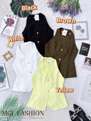 绝美新款上架Rm59 -Rm3= Rm56 SML Seven 时尚气质百搭时装上衣 83246