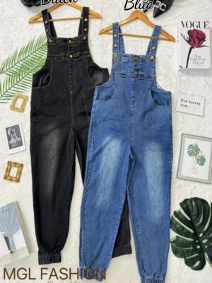 超值大促销 Rm89 Now Rm39 BLCouture时尚休闲风吊带牛仔长裤 121389