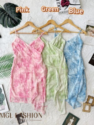 超值大促销Rm72 Now Rm29 SML Fashion21 时尚百搭休闲雪纺连身裙 55196