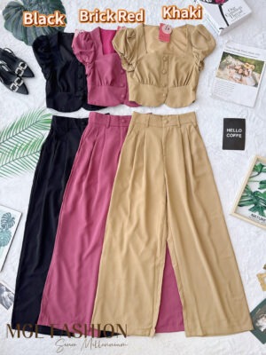 超值大促销Rm102 Now Rm55 SML Fashion 21 气质个性西装时装套装 55299