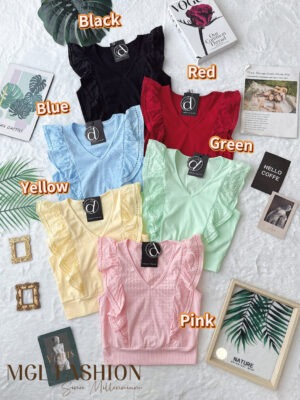 超值大促销 Rm42 Now Rm29 Dress Up 时尚唯美通花棉质上衣 22620