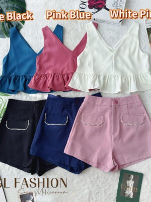 超值大促销 Rm89 Now Rm39 SML Fashion21气质名媛风西装套装 55060
