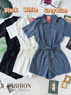 超值大促销Rm80 Now Rm35 SML Fashion21 时尚百搭休闲卫衣连身短裤 55300