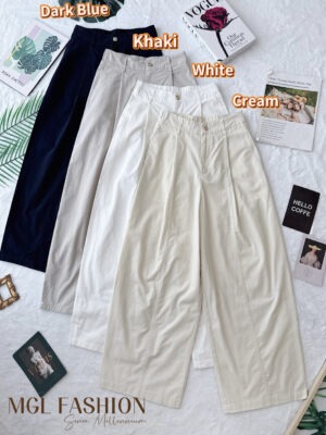 绝美新款上架 Rm65-Rm3=Rm62 SML Posh Code 时尚简约百搭弯刀长裤 6227