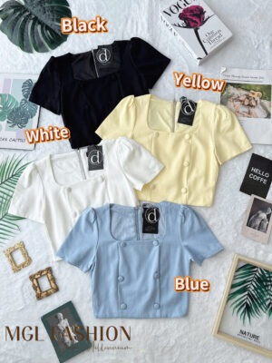 超值大促销 Rm57 Now Rm39 SML Dress Up 气质唯美名媛罗马时装上衣 520029