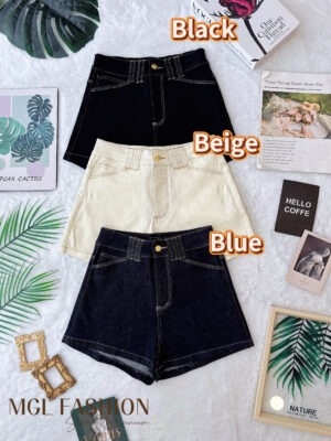 超值大促销 Rm69 Now Rm39 SML Fashion 21 时尚个性百搭牛仔短裤 21192