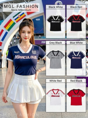 绝美新款上架 Rm39-Rm3= Rm36 Re&co 时尚休闲百搭棉质上衣 M22367