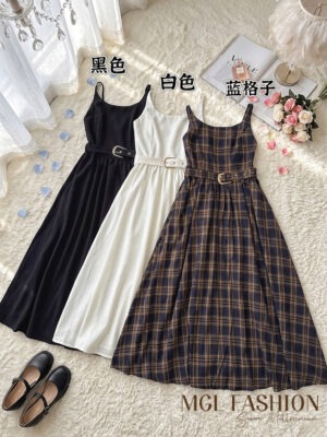 绝美新款上架 Rm94-Rm3=Rm91 SML Cheri 气质唯美名媛风西装连身裙 3034