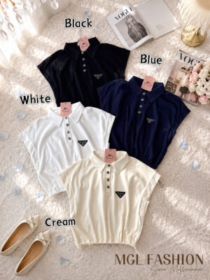 绝美新款上架 Rm52 BLCouture 休闲百搭简约收腰棉质上衣 111131