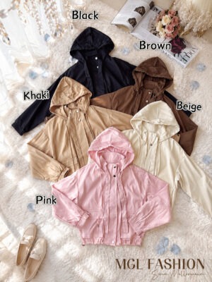 绝美新款上架 Rm79-Rm3=Rm76 BLCouture 时尚个性高级感连帽外套上衣 111148