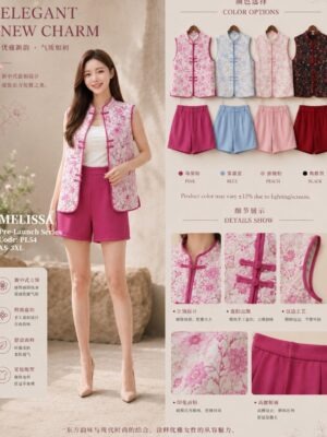 #新年家族锦绣系列抢先预定Rm89-Rm109 XS/S/M/L/XL/2XL/3XL 情侣装/夫妻装/闺蜜装/姐妹装/兄弟装 ⚠️注意⚠️这款是厂家的预订款式,预计到货时间是3个月左右，能等的宝贝才下单喔🙏 PL54