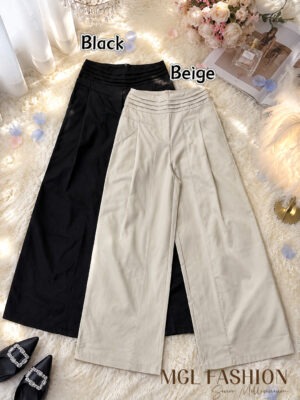 超值大促销Rm69 Now Rm49 Dress up 时尚个性简约阔腿高腰西装长裤 22687
