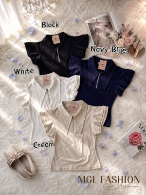 绝美新款上架 Rm59 SML BL Couture 时尚简约百搭罗马上衣 111130