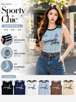 绝美新款上架 Rm39-Rm3=Rm36 Cynderella 时尚简约休闲棉质上衣 14914