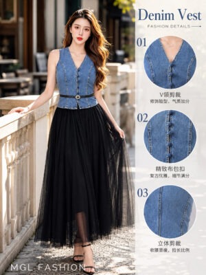 绝美新款上架 Rm69 SML BLCouture时尚百搭显瘦弹力牛仔时装上衣 121713