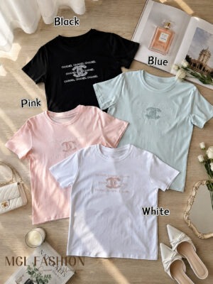 绝美新款上架 Rm42-Rm3=Rm39 Tiffany 时尚休闲百搭棉质Tee M99667