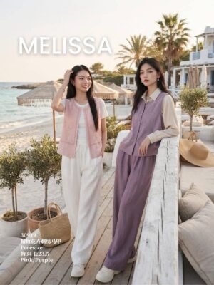 #Melissa马甲系列抢先预定 Rm69 预定云锦刺绣拼纱马甲＆精致花卉刺绣马甲 ⚠️注意⚠️这款是厂家的预订款式,预计到货时间是3个月左右，能等的宝贝才下单喔🙏 30919