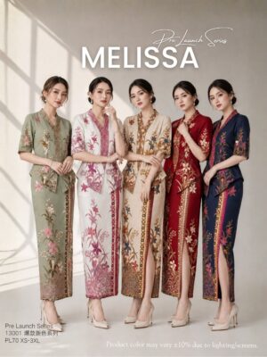 #Melissa新年系列抢先预定 Rm99 XS/S/M/L/XL/2XL/3XL ⚠️注意⚠️这款是厂家的预订款式,预计到货时间是3个月左右,能等的宝贝才下单喔🙏 PL70