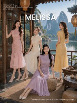 #Melissa新年系列抢先预定 Rm99 XS/S/M/L/XL/2XL/3XL  ⚠️注意⚠️这款是厂家的预订款式,预计到货时间是3个月左右，能等的宝贝才下单喔🙏 PL74