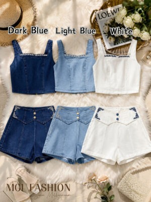 超值大促销Rm109 Now Rm69 Ds Jeans 高质量刺绣弹力牛仔套装 7721069