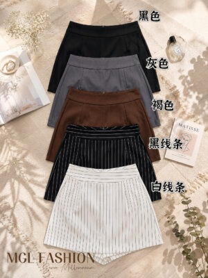 绝美新款上架Rm69 SML BL Couture 时尚百搭简约罗马短裙 132309