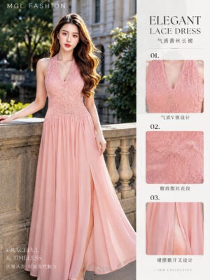 绝美新款上架 Rm109 SML BL Couture 气质唯美蕾丝连身裙 111136