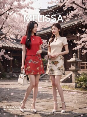 #Melissa新年系列抢先预定 Rm109 XS/S/M/L/XL/2XL 娘惹装＆旗袍套装 ⚠️注意⚠️这款是厂家的预订款式,预计到货时间是3个月左右，能等的宝贝才下单喔🙏 PL61