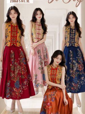 #Fashion21新年家族Batik系列抢先预定 Rm129-Rm3=Rm126 S/M/L/XL ⚠️注意⚠️这款是厂家的预订款式,预计到货时间是3个月左右，能等的宝贝才下单喔🙏23068