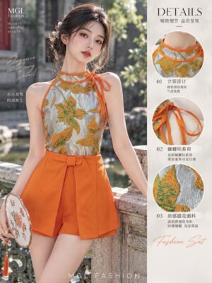 绝美新款上架 Rm109 SML Beloved 新年气质唯美提花套装 102346