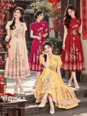 #Melissa新年系列抢先预定 Rm105 XS/S/M/L/XL/2XL/3XL  ⚠️注意⚠️这款是厂家的预订款式,预计到货时间是3个月左右，能等的宝贝才下单喔🙏 PL99