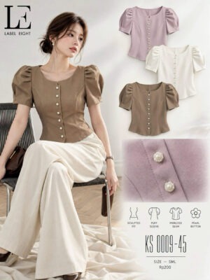 绝美新款上架 Rm45-Rm3=Rm42 SML Label 8 气质唯美时装上衣 0009
