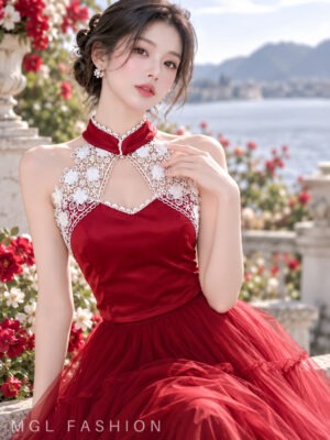 绝美新款上架 Rm69 SML Beloved 气质唯美蕾丝露肩绸缎上衣 2406