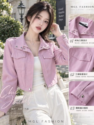 绝美新款上架 Rm63-Rm3=Rm60 SMLXL Urban Queen 时尚个性西装外套上衣 71585