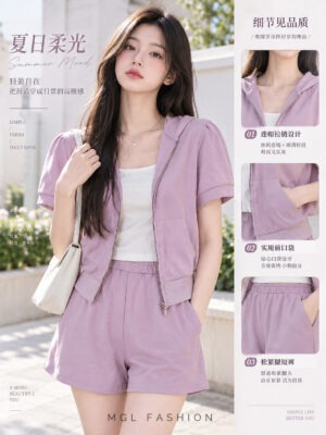 绝美新款上架Rm109 SML BL Couture时尚休闲百搭棉质三件套套装 111199