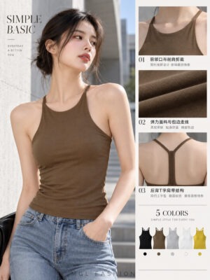 绝美新款上架Rm32-Rm3=Rm29 Tiffany 简约百搭休闲棉质上衣 M91710