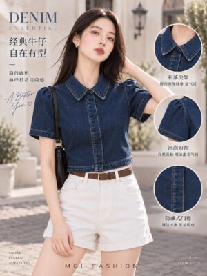 超值大促销 Rm65 Now Rm39 SM Ro Jeans 时尚潮流休闲牛仔上衣 60107