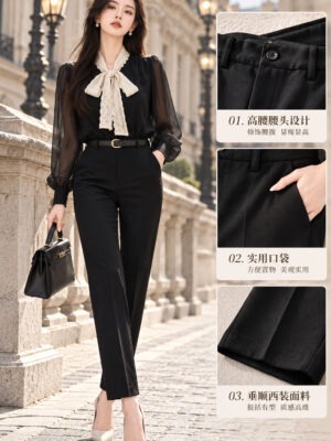 超值大促销 Rm72 Now Rm49 独家 绝美瘦腿版型西装高腰裤 M72922
