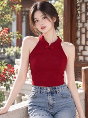 绝美新款上架Rm42-Rm3=Rm39 SML Urban Queen 新年新中式棉质旗袍上衣 32356