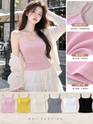 绝美新款上架Rm35-Rm3=Rm32 Tiffany 休闲百搭螺旋纹棉质上衣 M88560