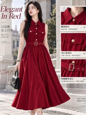 绝美新款上架 Rm85 SML BLCouture 时尚简约百搭西装连身裙 121633
